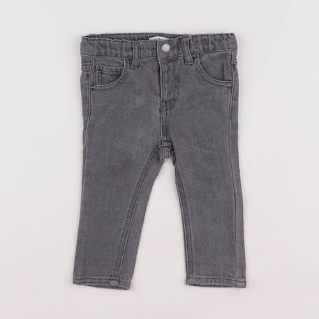 Jean - 12 mois Gris 1 - vertbaudet enfant 