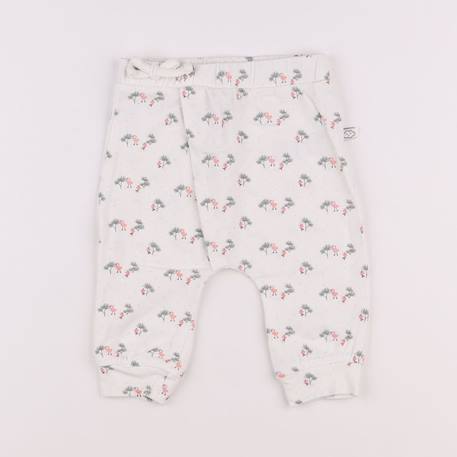 Sarouel - 6 mois Blanc 1 - vertbaudet enfant 