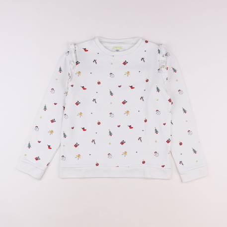 Sweat - 10 ans Blanc 1 - vertbaudet enfant 
