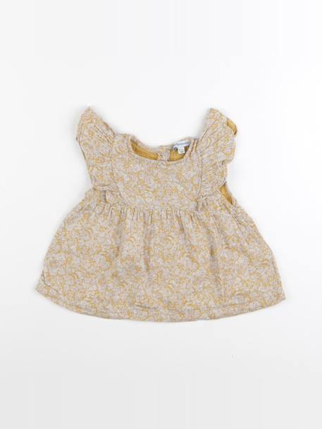 Blouse - 18 mois Jaune 1 - vertbaudet enfant 