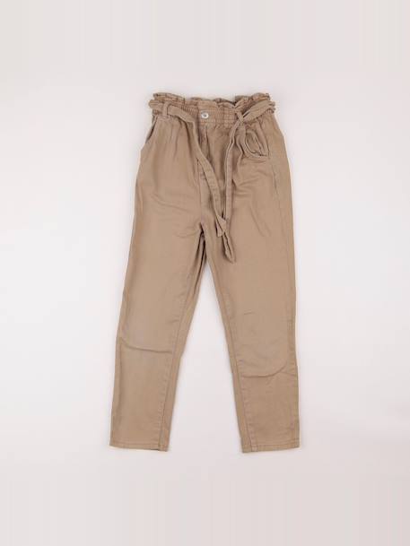 Jean - 9 ans Beige 1 - vertbaudet enfant 