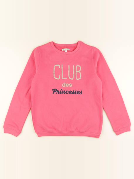 Sweat - 14 ans Rose 1 - vertbaudet enfant 