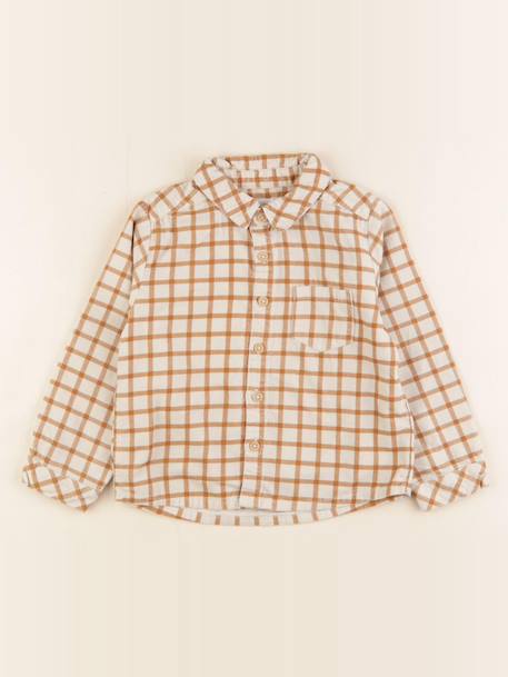 Chemise - 36 mois Beige, marron 1 - vertbaudet enfant 