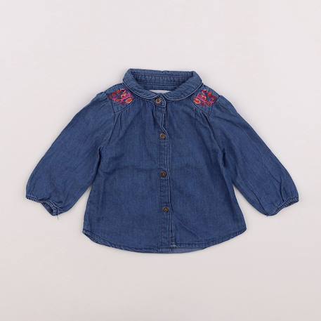 Blouse - 3 mois Bleu 1 - vertbaudet enfant 
