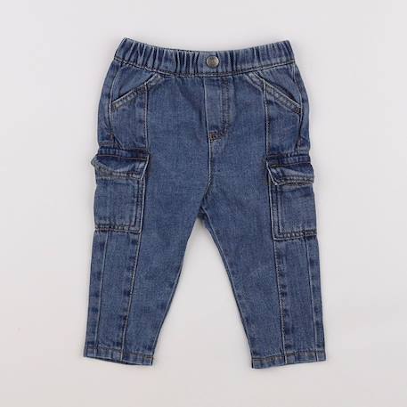 Jean - 6 mois Bleu 1 - vertbaudet enfant 