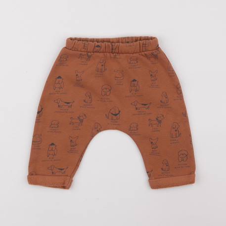 Sarouel - 6 mois Marron 1 - vertbaudet enfant 