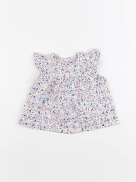 Blouse - 6 mois Bleu 1 - vertbaudet enfant 