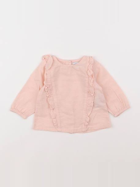 Blouse - 6 mois Rose 1 - vertbaudet enfant 