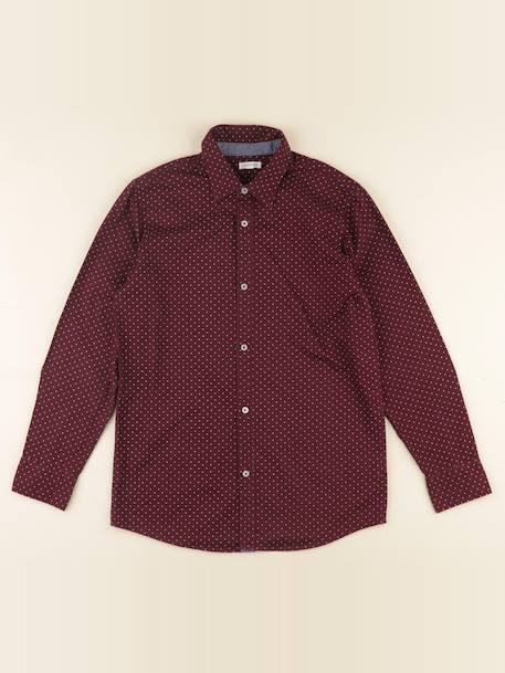 Chemise - 14 ans Rouge 1 - vertbaudet enfant 