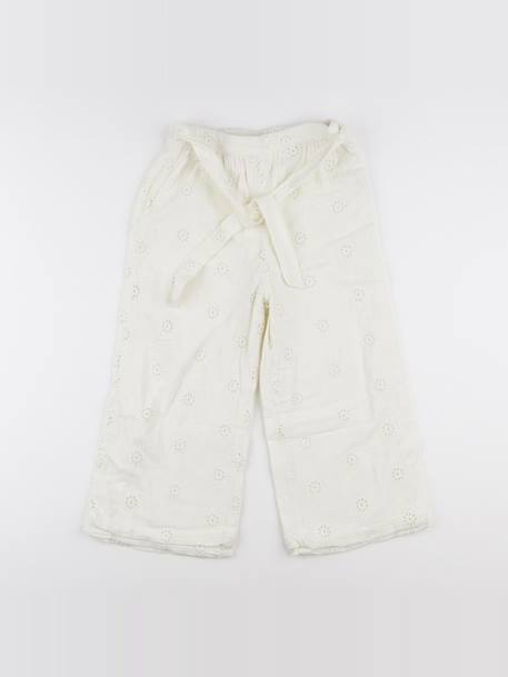 Pantalon - 9 ans Blanc 1 - vertbaudet enfant 