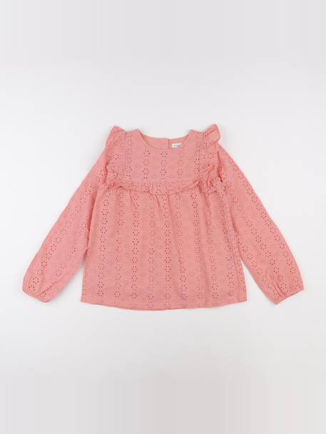 Blouse - 10 ans Orange 1 - vertbaudet enfant 