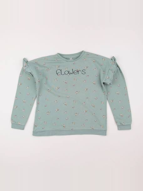 Sweat - 12 ans Vert 1 - vertbaudet enfant 