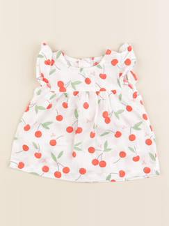 Seconde main-Fille-Blouse coton - 3 mois