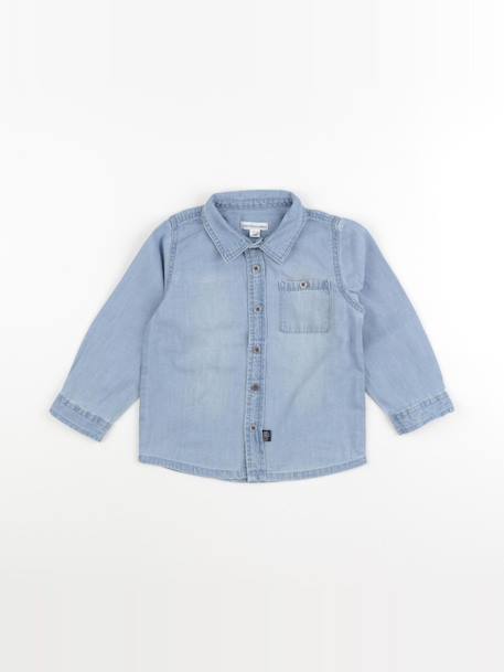 Chemise - 24 mois Bleu 1 - vertbaudet enfant 