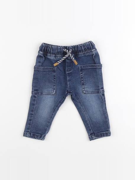 Jean - 3 mois Bleu 1 - vertbaudet enfant 