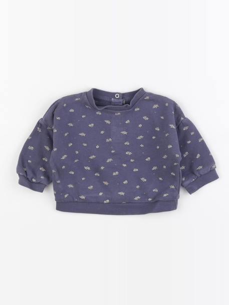 Sweat - 3 mois Violet 1 - vertbaudet enfant 