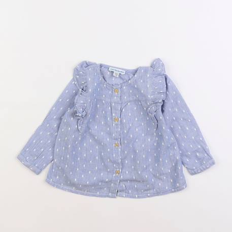 Chemise - 12 mois Bleu 1 - vertbaudet enfant 
