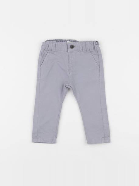 Pantalon - 3 mois Gris 1 - vertbaudet enfant 