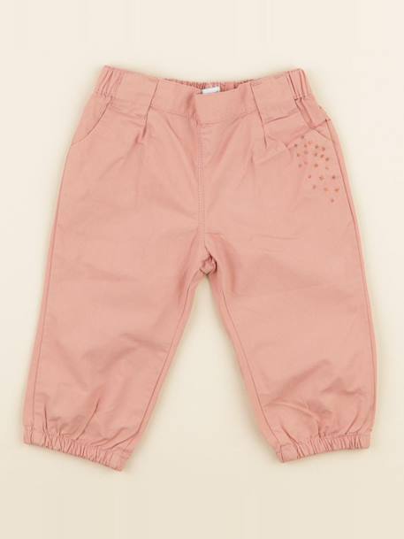 Pantalon - 12 mois Rose 1 - vertbaudet enfant 