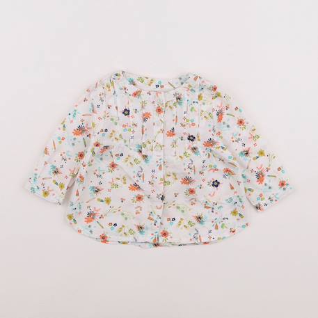 Blouse - 3 mois Blanc 1 - vertbaudet enfant 
