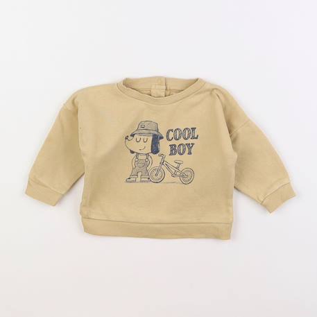 Sweat - 6 mois Jaune 1 - vertbaudet enfant 