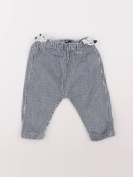 Pantalon - 6 mois Bleu 1 - vertbaudet enfant 