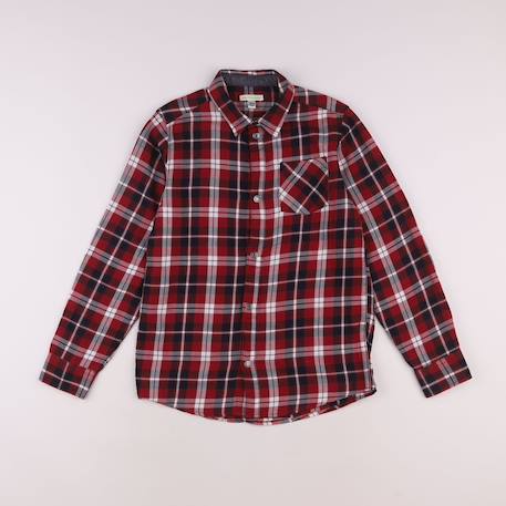 Chemise - 12 ans Rouge 1 - vertbaudet enfant 