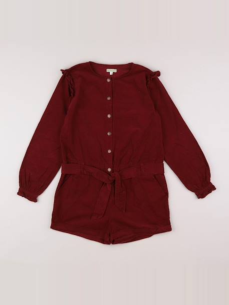 Combinaison - 12 ans Rouge 1 - vertbaudet enfant 