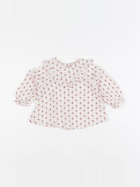 Blouse - 6 mois Rose 1 - vertbaudet enfant 