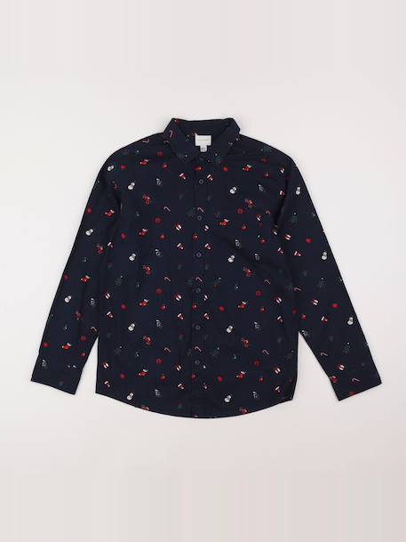 Chemise - 12 ans Bleu 1 - vertbaudet enfant 