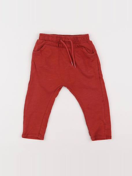 Pantalon - 9 mois Rouge 1 - vertbaudet enfant 