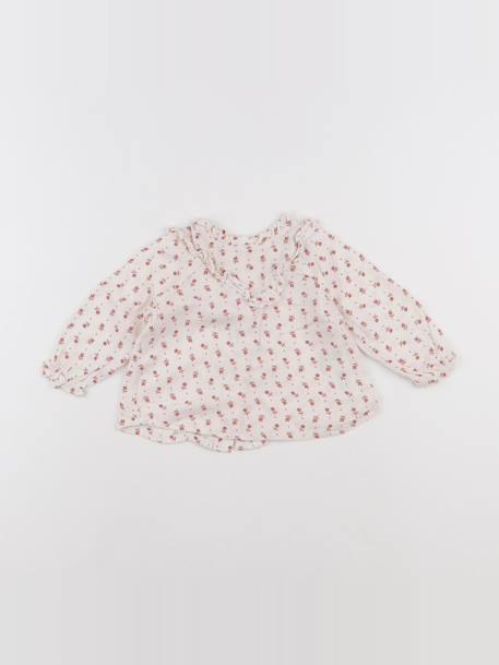 Blouse - 6 mois Beige 1 - vertbaudet enfant 