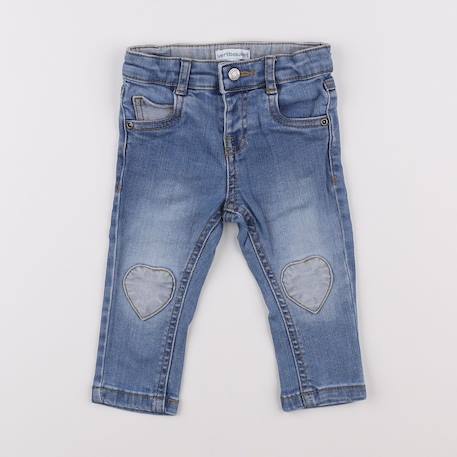 Jean - 6 mois Bleu 1 - vertbaudet enfant 