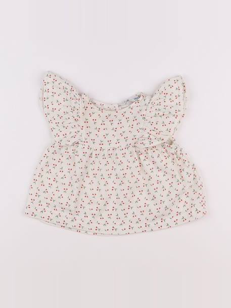 Blouse - 6 mois Beige 1 - vertbaudet enfant 