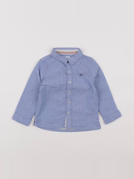 Chemise - 24 mois Bleu 1 - vertbaudet enfant 