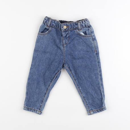 Jean - 6 mois Bleu 1 - vertbaudet enfant 