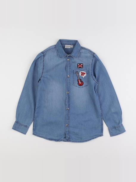Chemise - 10 ans Bleu 1 - vertbaudet enfant 