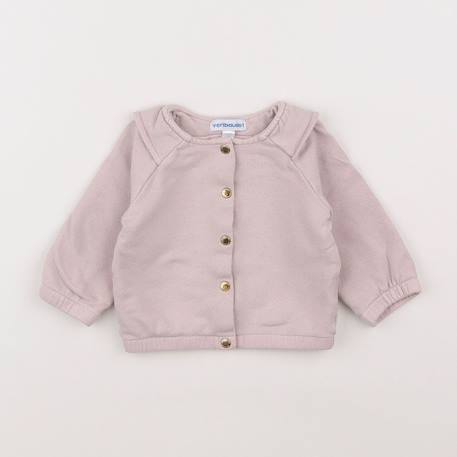 Sweat - 6 mois Rose 1 - vertbaudet enfant 