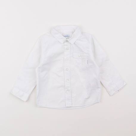 Chemise - 18 mois Blanc 1 - vertbaudet enfant 