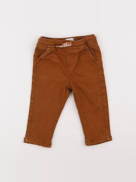 Pantalon - 12 mois Marron 1 - vertbaudet enfant 