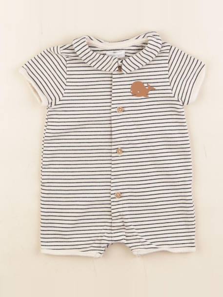 Combinaison - 6 mois Marron 1 - vertbaudet enfant 