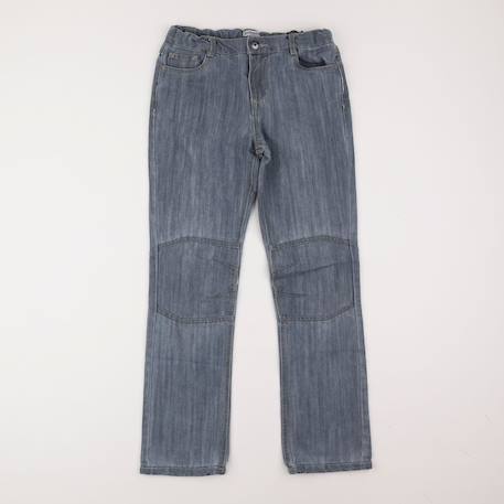 Jean - 12 ans Gris 1 - vertbaudet enfant 