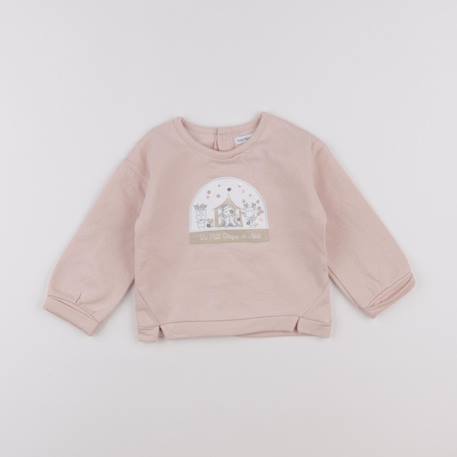 Sweat - 12 mois Rose 1 - vertbaudet enfant 