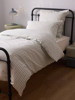 Linge de maison et décoration-Linge de lit enfant-Taie d'oreiller-Housse de couette percale de coton "marcelle"