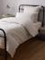 Housse de couette percale de coton 'marcelle' Bleu vert+Rose 1 - vertbaudet enfant 