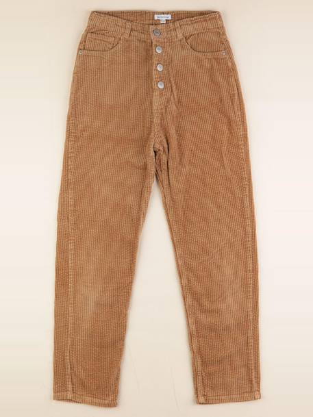 Pantalon - 12 ans Marron 1 - vertbaudet enfant 