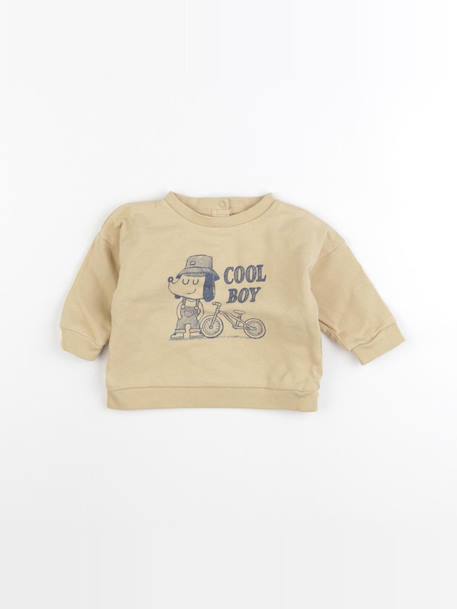 Sweat - 6 mois Jaune 1 - vertbaudet enfant 