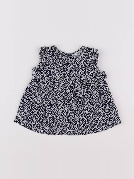 Blouse - 6 mois Bleu 1 - vertbaudet enfant 