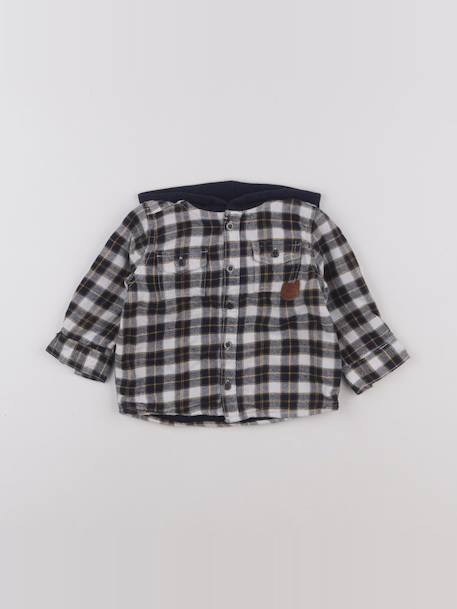 Chemise - 12 mois Bleu 1 - vertbaudet enfant 
