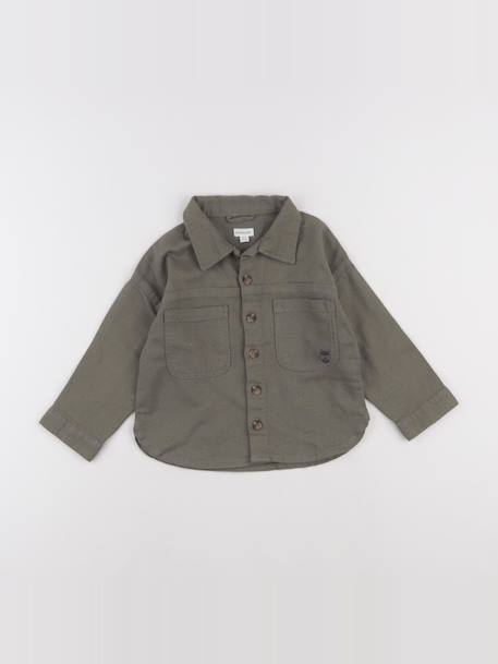 Chemise - 24 mois Vert 1 - vertbaudet enfant 